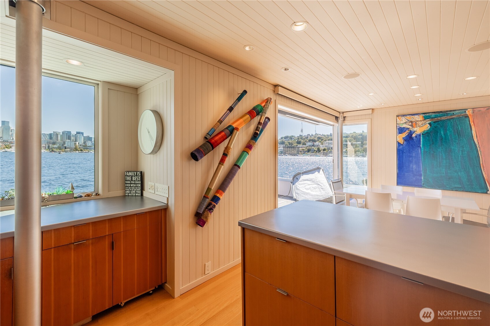 2017 Fairview Avenue East, Unit I Seattle, WA 98102 - Photo 11 of 34 a view of entryway and kitchen