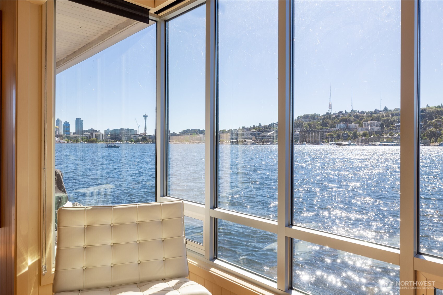 2017 Fairview Avenue East, Unit I Seattle, WA 98102 - Photo 16 of 34 a view of a city from a glass door