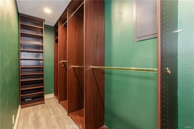 a view of walk in closet