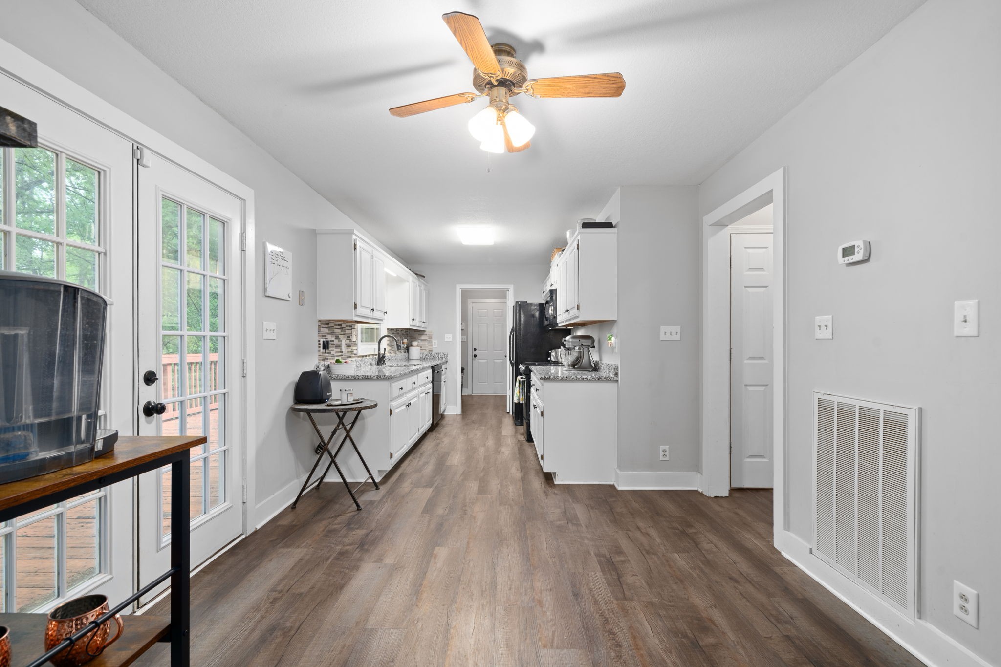 1925 7 Mile Ferry Road Clarksville, TN 37040 - Photo 17 of 57 a view of kitchen with sink and wooden floor