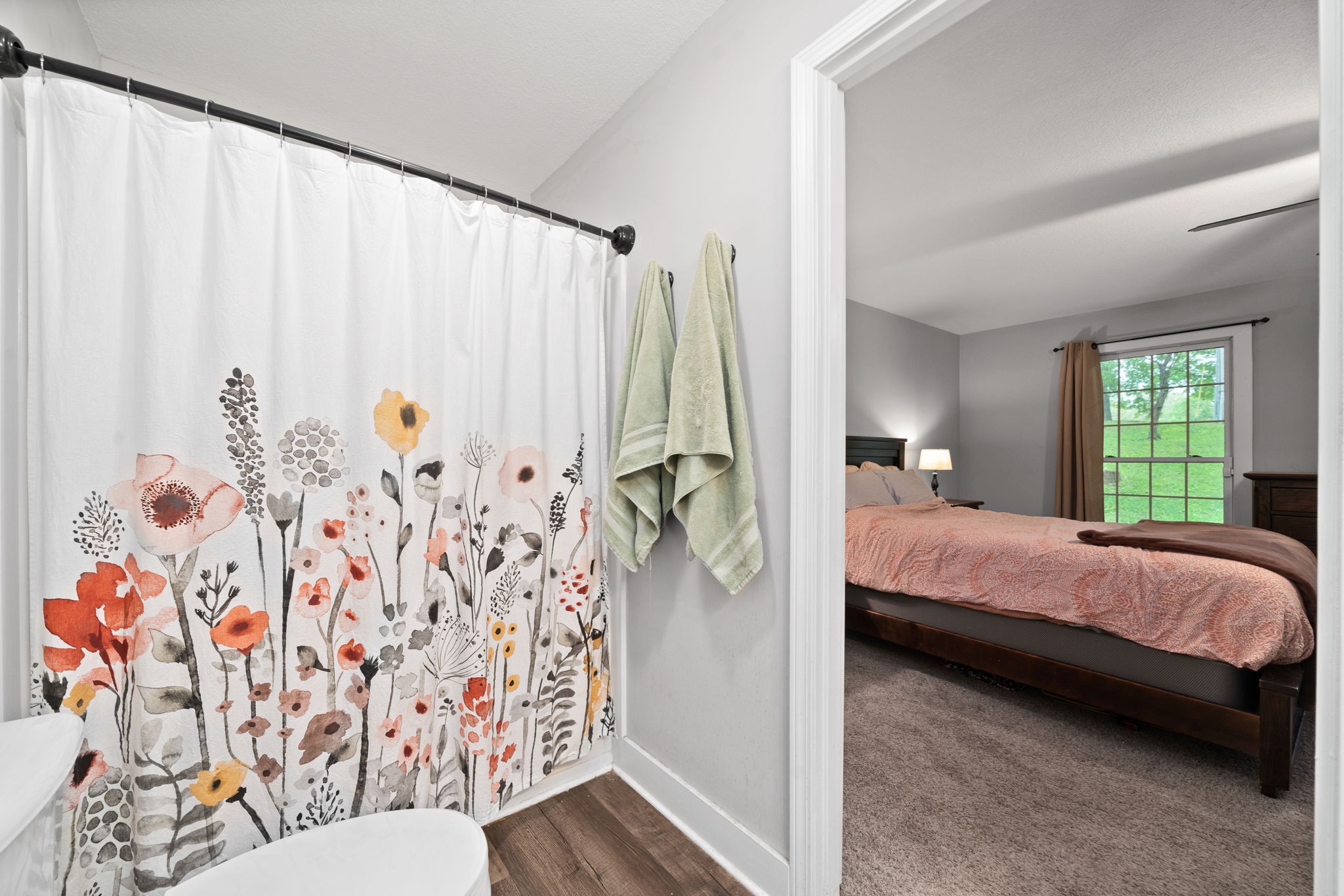 1925 7 Mile Ferry Road Clarksville, TN 37040 - Photo 30 of 57 a bedroom with a bed and a window