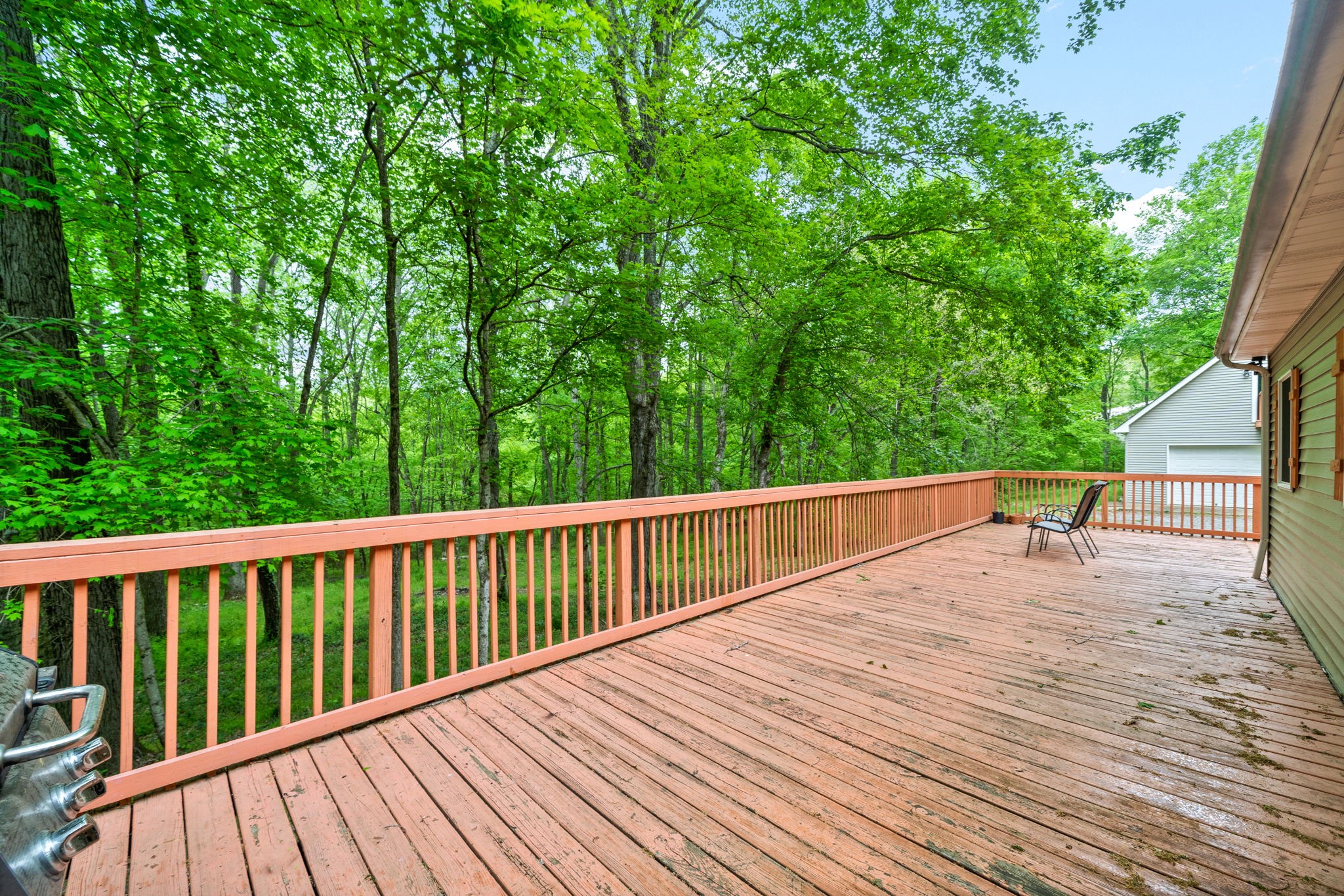 1925 7 Mile Ferry Road Clarksville, TN 37040 - Photo 51 of 57 a view of balcony with wooden floor and fence