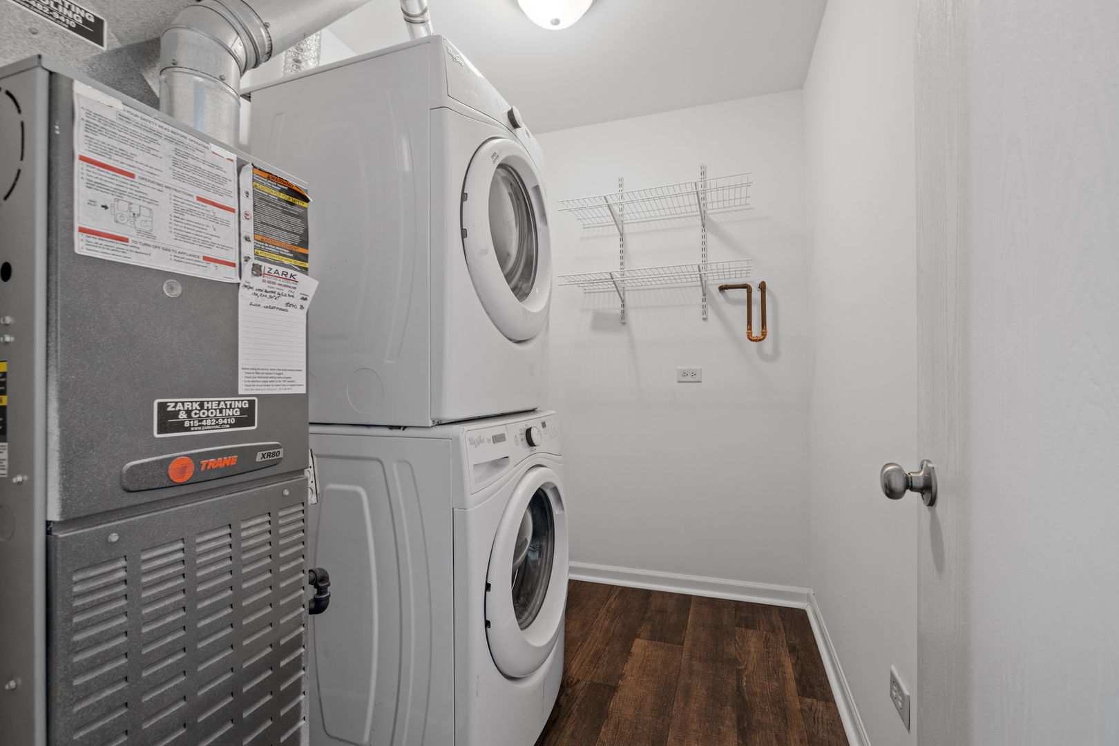 25172 Faraday Road, Unit 1 Manhattan, IL 60442 - Photo 19 of 25 a utility room with dryer and washer