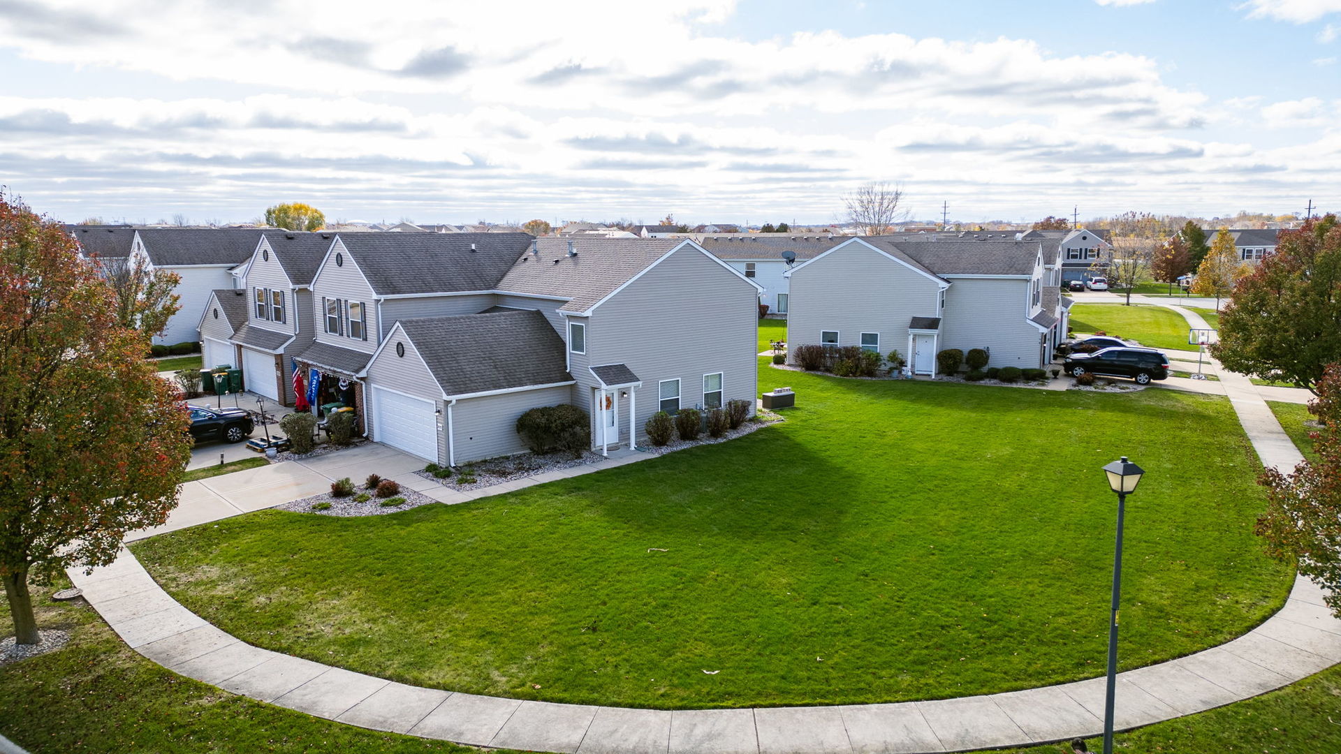 25172 Faraday Road, Unit 1 Manhattan, IL 60442 - Photo 22 of 25 an aerial view of a house