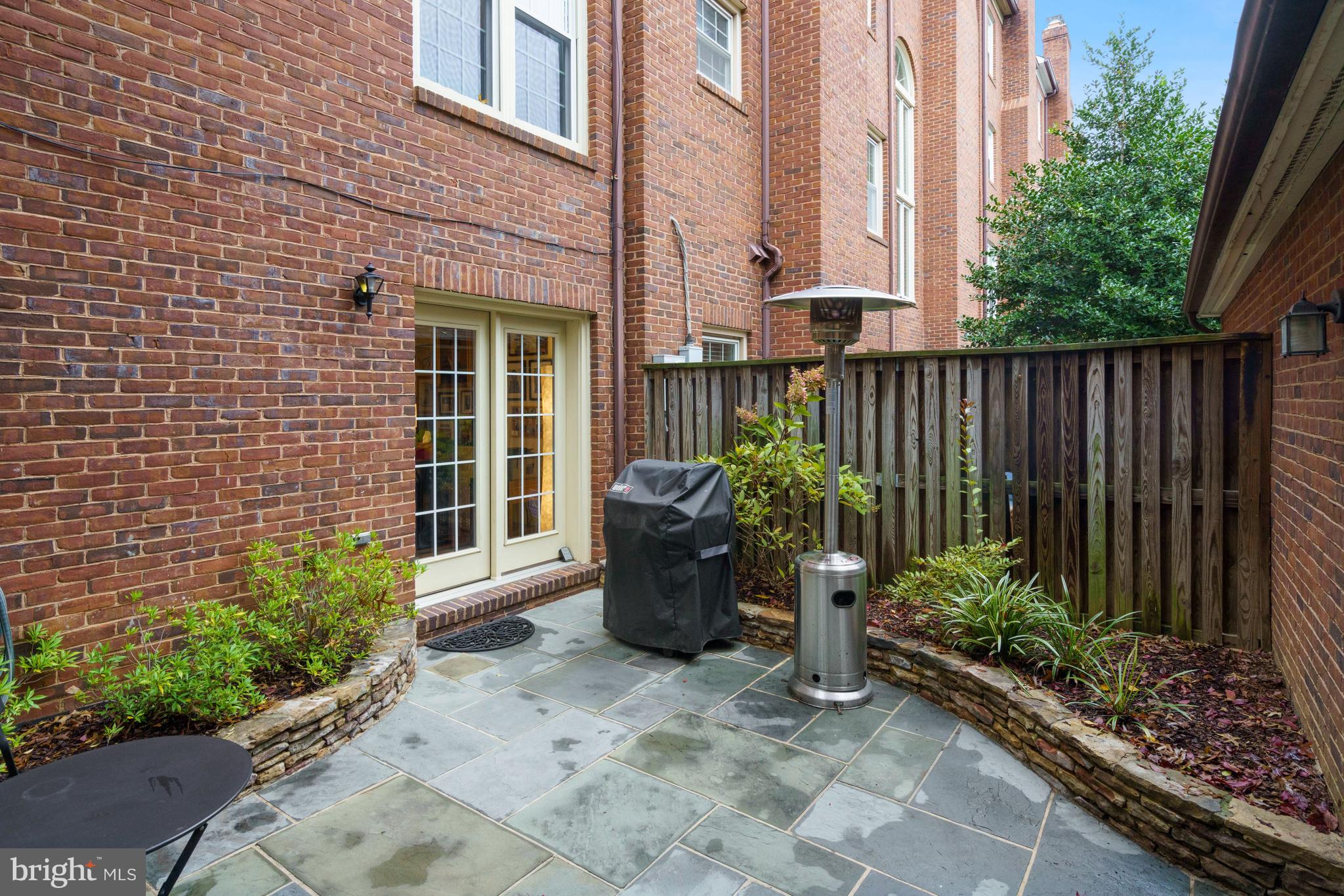 3644 Reservoir Road Northwest Washington, DC 20007 - Photo 25 of 28 Private Patio & Garden