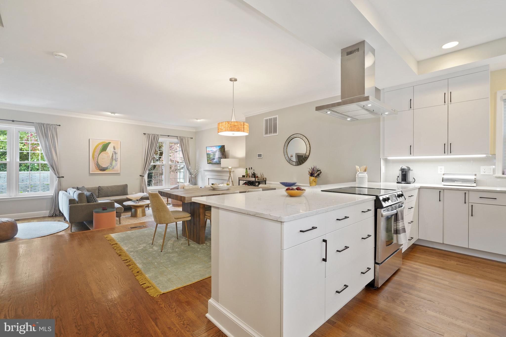 3644 Reservoir Road Northwest Washington, DC 20007 - Photo 28 of 28 Open Floor Plan