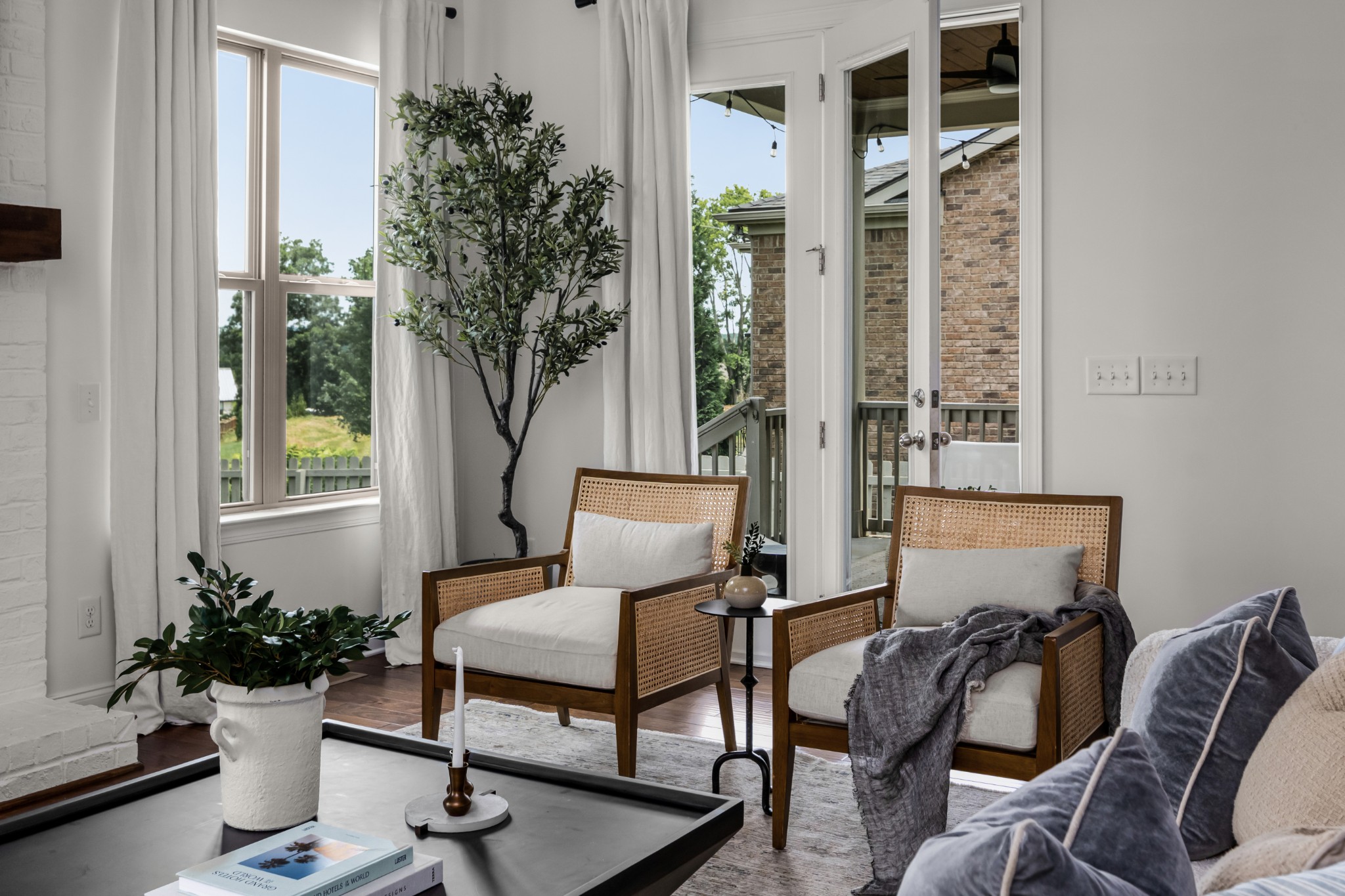 449 River Bluff Drive Franklin, TN 37064 - Photo 27 of 51 a view of a livingroom with furniture and a potted plant