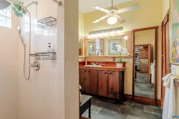 a view of a walk in closet