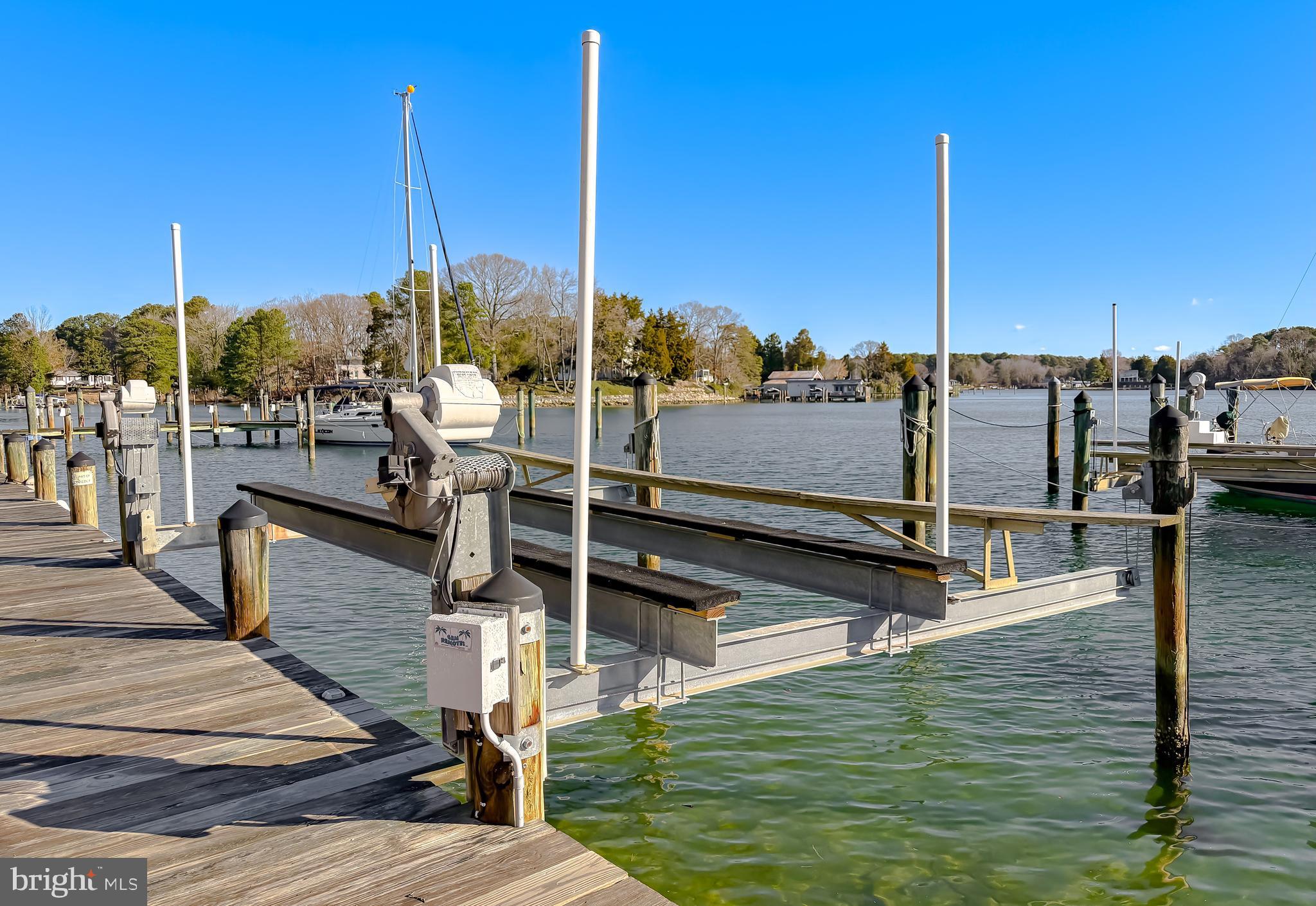 637 Ruxton Road, Unit 76 Solomons, MD 20629 - Photo 68 of 79 Deeded Boat Slip with lift