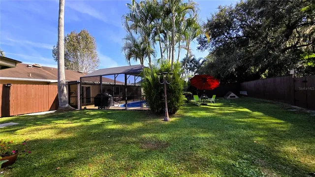 a view of a iron gate