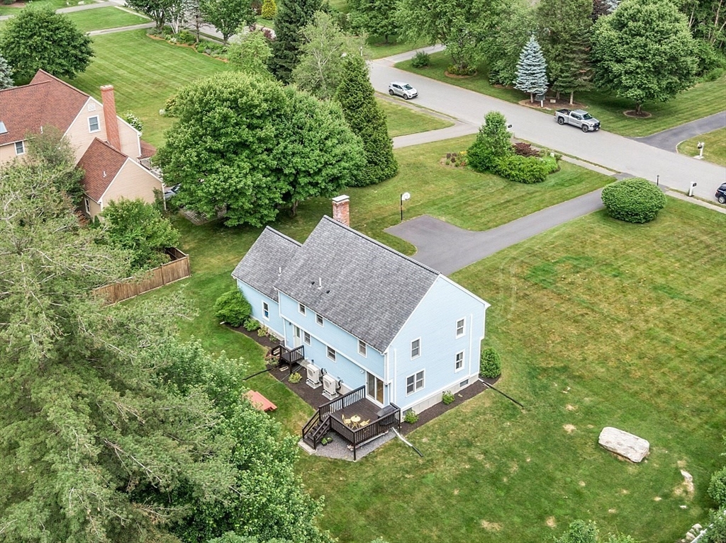 106 Reed Farm Road Boxborough, MA 01719 - Photo 34 of 40 an aerial view of a house