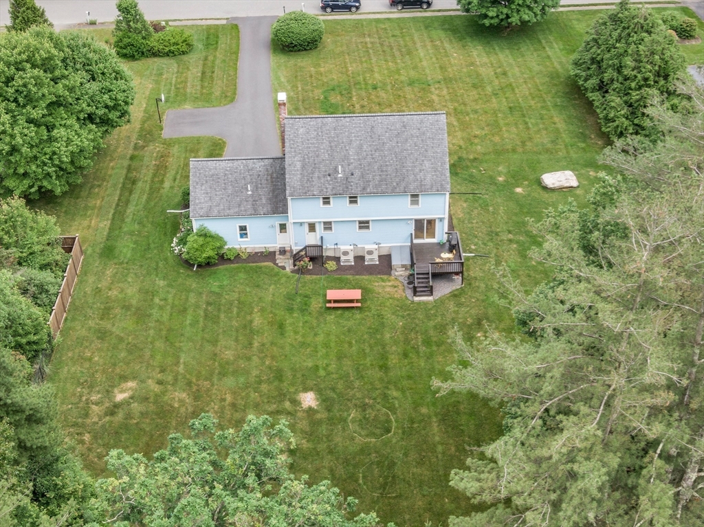 106 Reed Farm Road Boxborough, MA 01719 - Photo 35 of 40 an aerial view of residential houses with outdoor space and trees