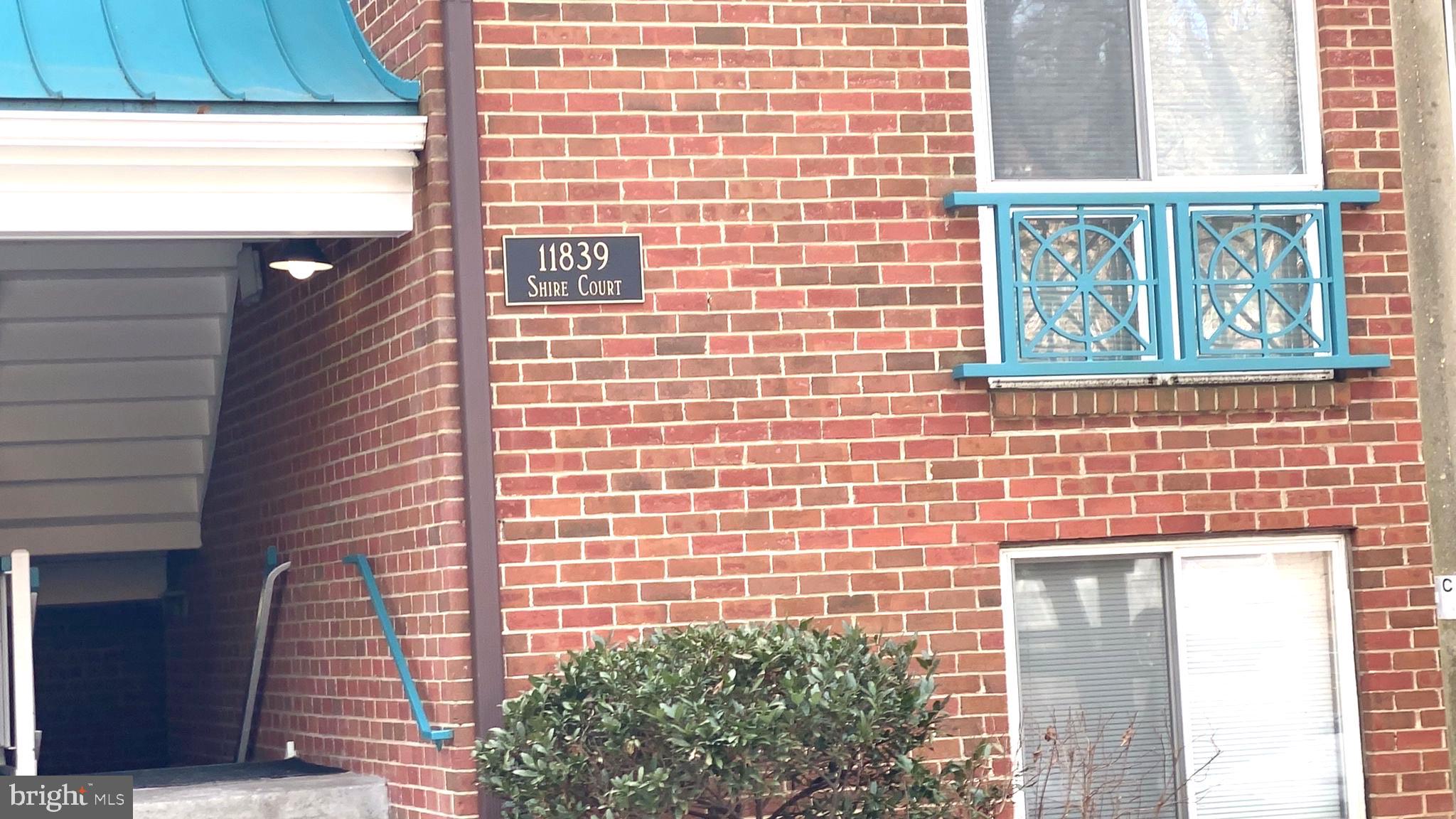 11839 Shire Court, Unit 2C Reston, VA 20191 - Photo 50 of 60 a view of a brick house