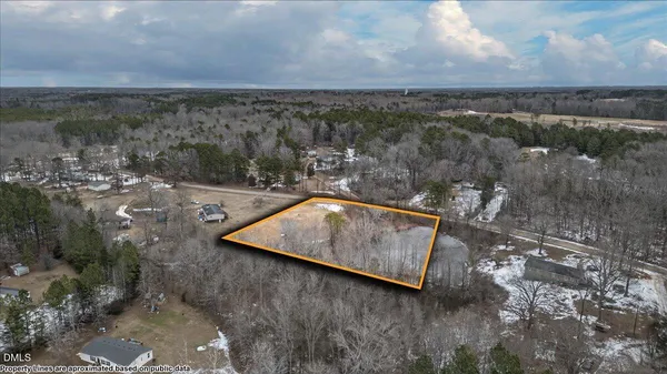 a view of a lake with a mountain in the background