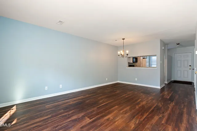 wooden floor in an empty room