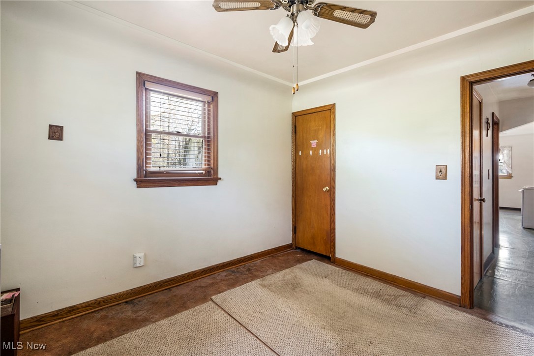 7617 Struthers Road Youngstown, OH 44514 - Photo 16 of 37 Empty room featuring ceiling fan