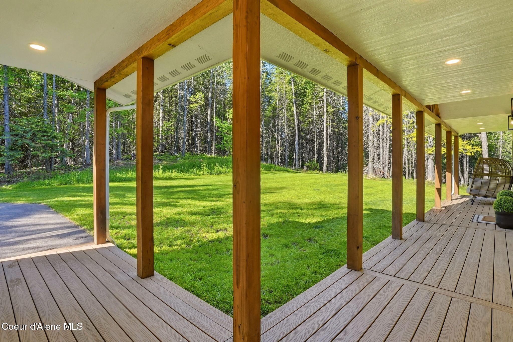 95 Klickitat Road Cocolalla, ID 83813 - Photo 56 of 66 View from the Front Porch