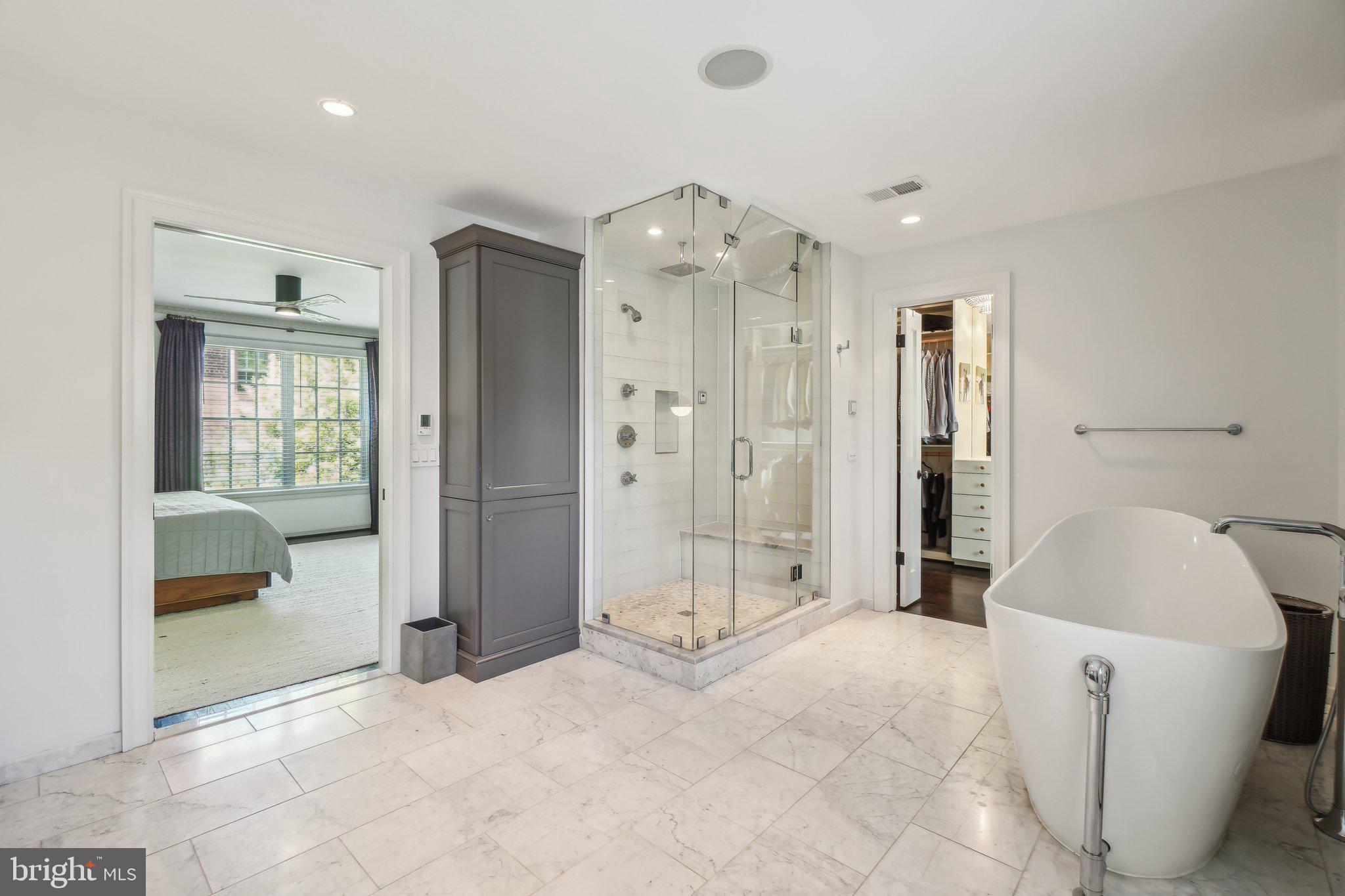 3626 Brandywine Street Northwest Washington, DC 20008 - Photo 22 of 42 a bathroom with a tub shower and sink