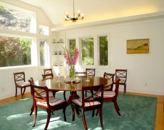 45 Rock Road Kentfield, CA 94904 - Photo 7 of 10 a view of a dining room with furniture and window