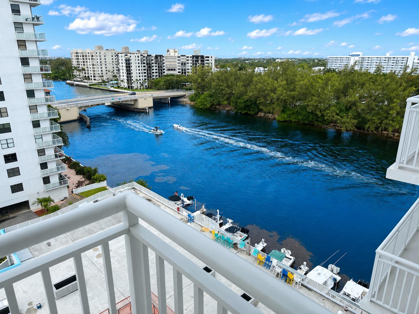 1505 North Riverside Drive, Unit 1002 Pompano Beach, FL 33062 - Photo 5 of 32 Intracoastal 1002 Deck