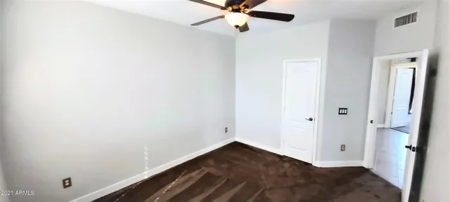 a view of empty room