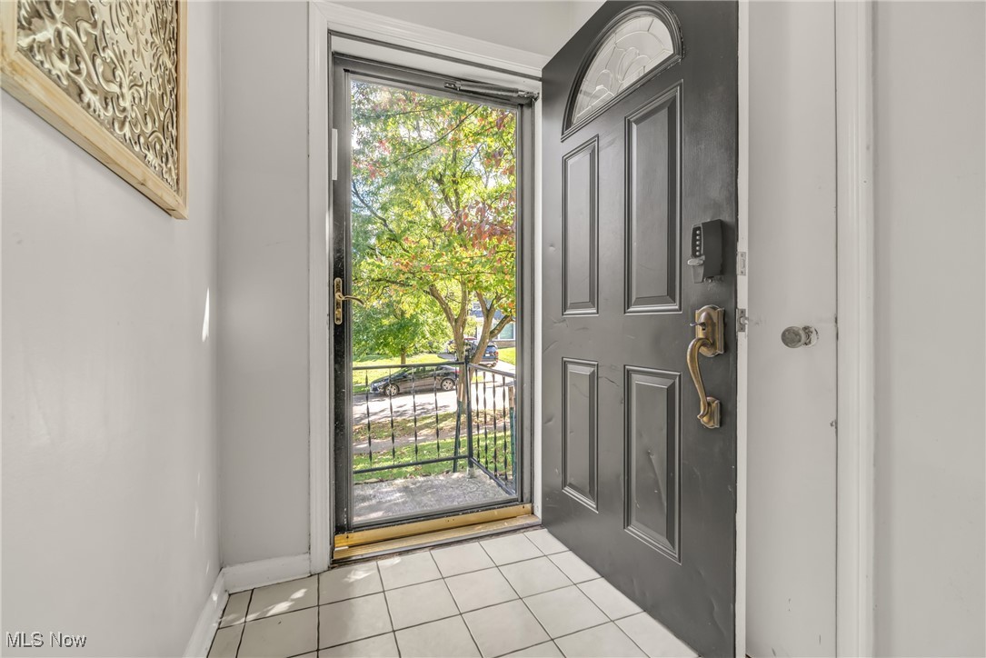 2440 White Road Cleveland, OH 44118 - Photo 7 of 43 Entryway featuring light tile patterned floors