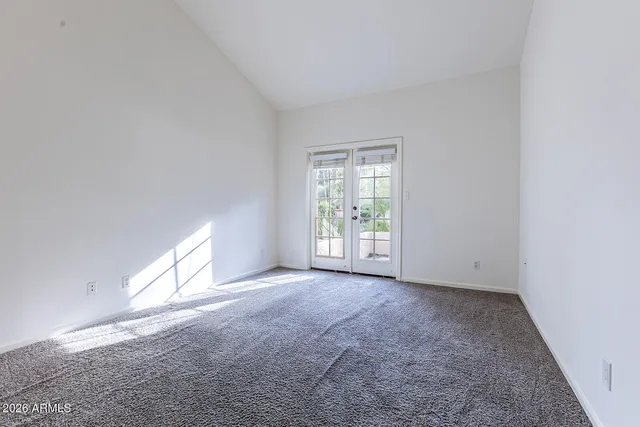 a view of an empty room with window