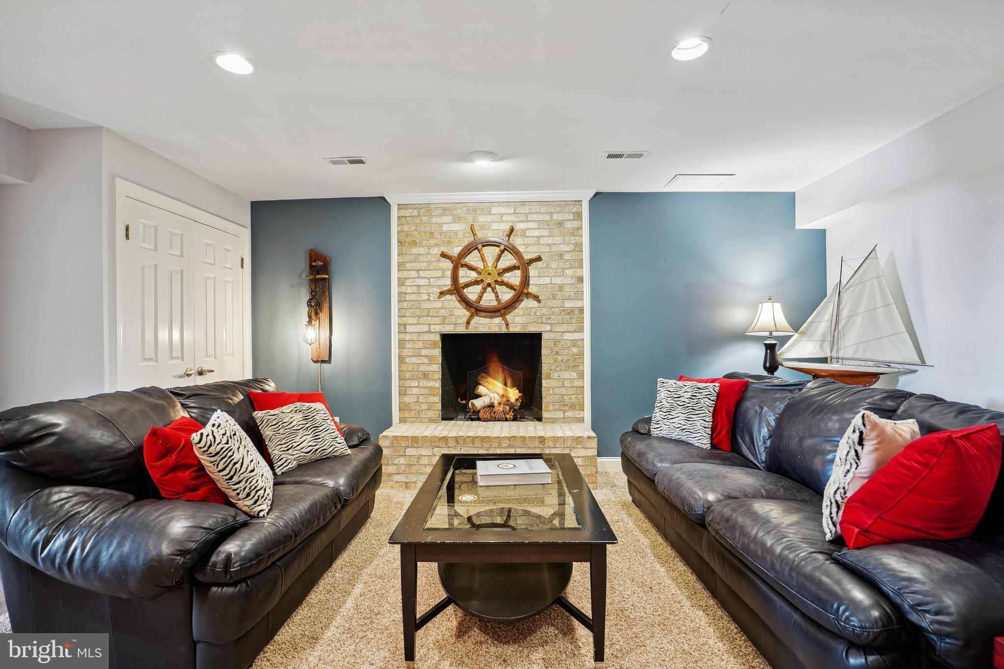 8611 Split Oak Circle Bethesda, MD 20817 - Photo 43 of 60 Lower Level Recreation Room