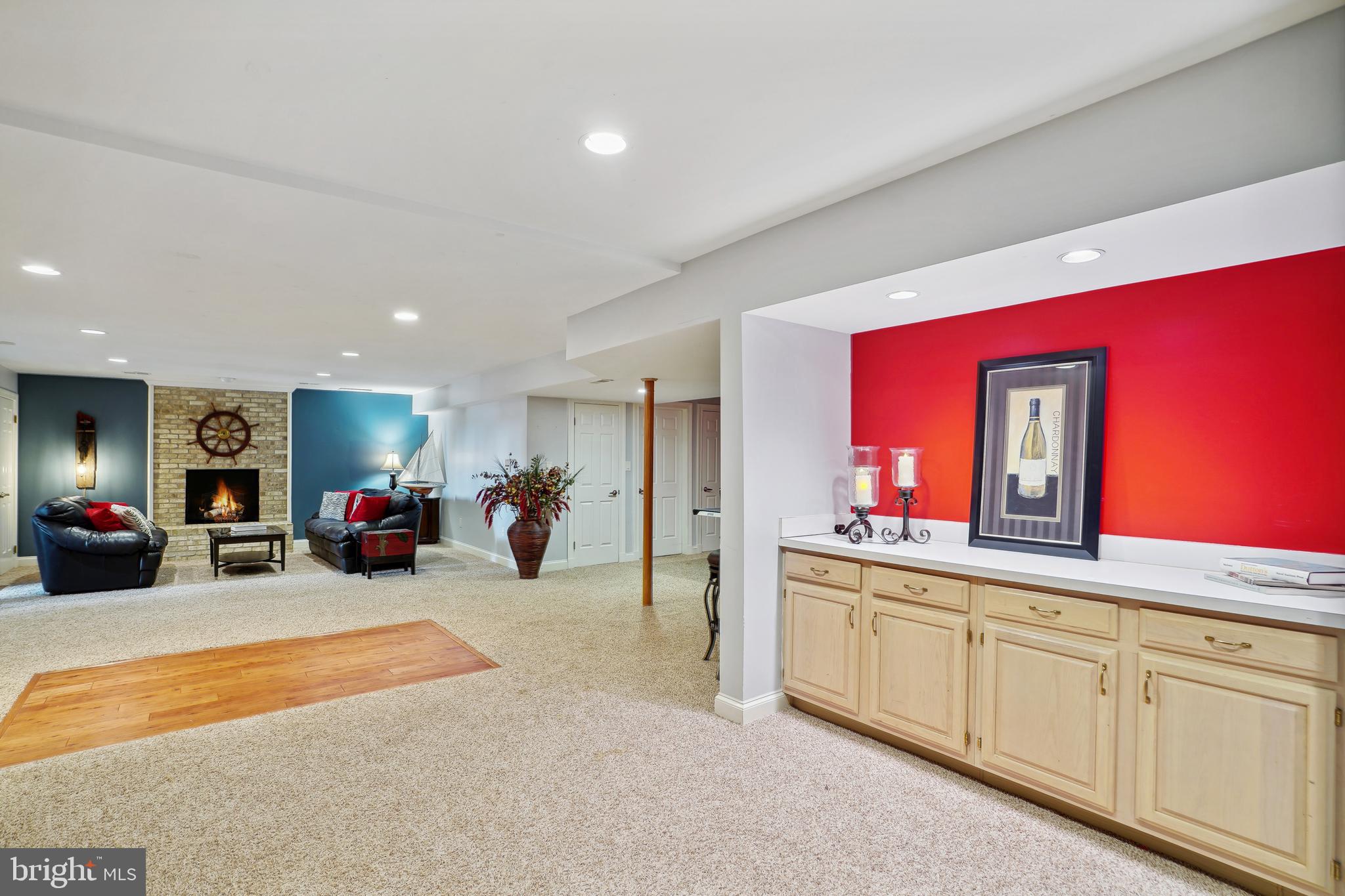 8611 Split Oak Circle Bethesda, MD 20817 - Photo 45 of 60 Lower Level Recreation Room