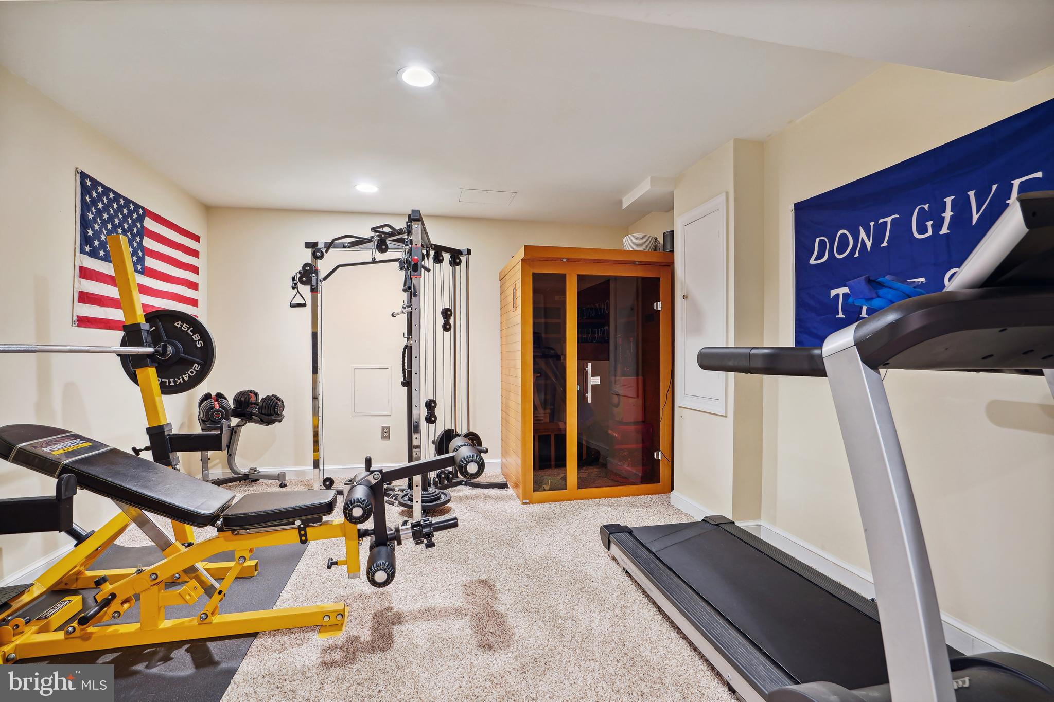 8611 Split Oak Circle Bethesda, MD 20817 - Photo 47 of 60 Lower Level Gym