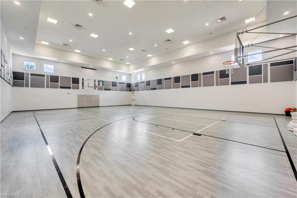 4360 Aurora Street Naples, FL 34119 - Photo 42 of 49 Indoor basketball court
