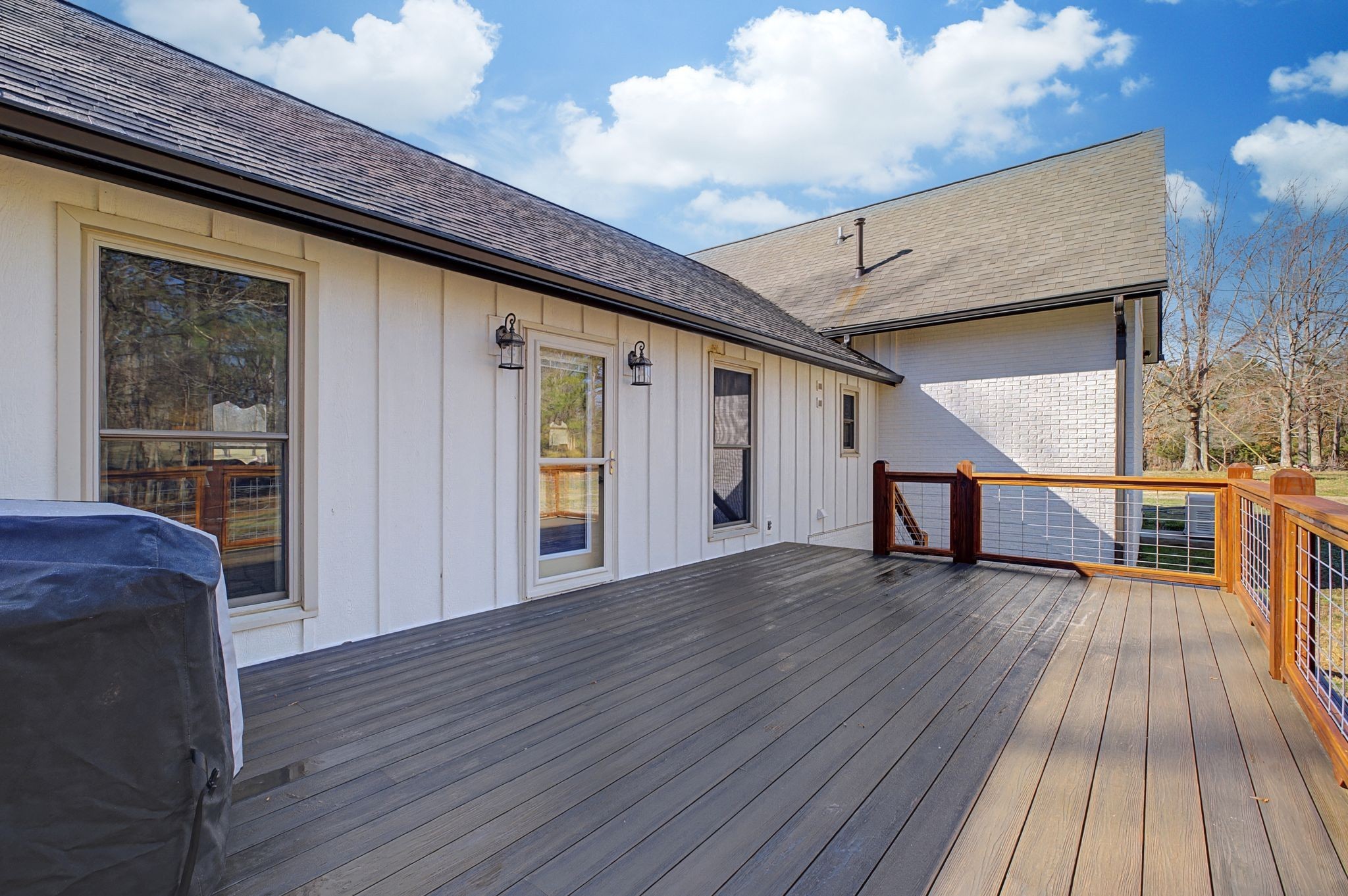 1231 Abiff Road Bon Aqua, TN 37025 - Photo 43 of 60 a view of outdoor space with wooden floor and windows