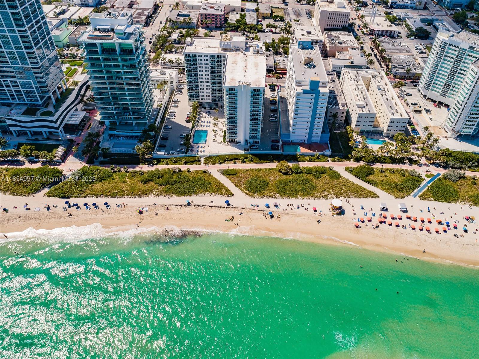 6917 Collins Avenue, Unit 408 Miami Beach, FL 33141 - Photo 36 of 39 a view of yard with swimming pool
