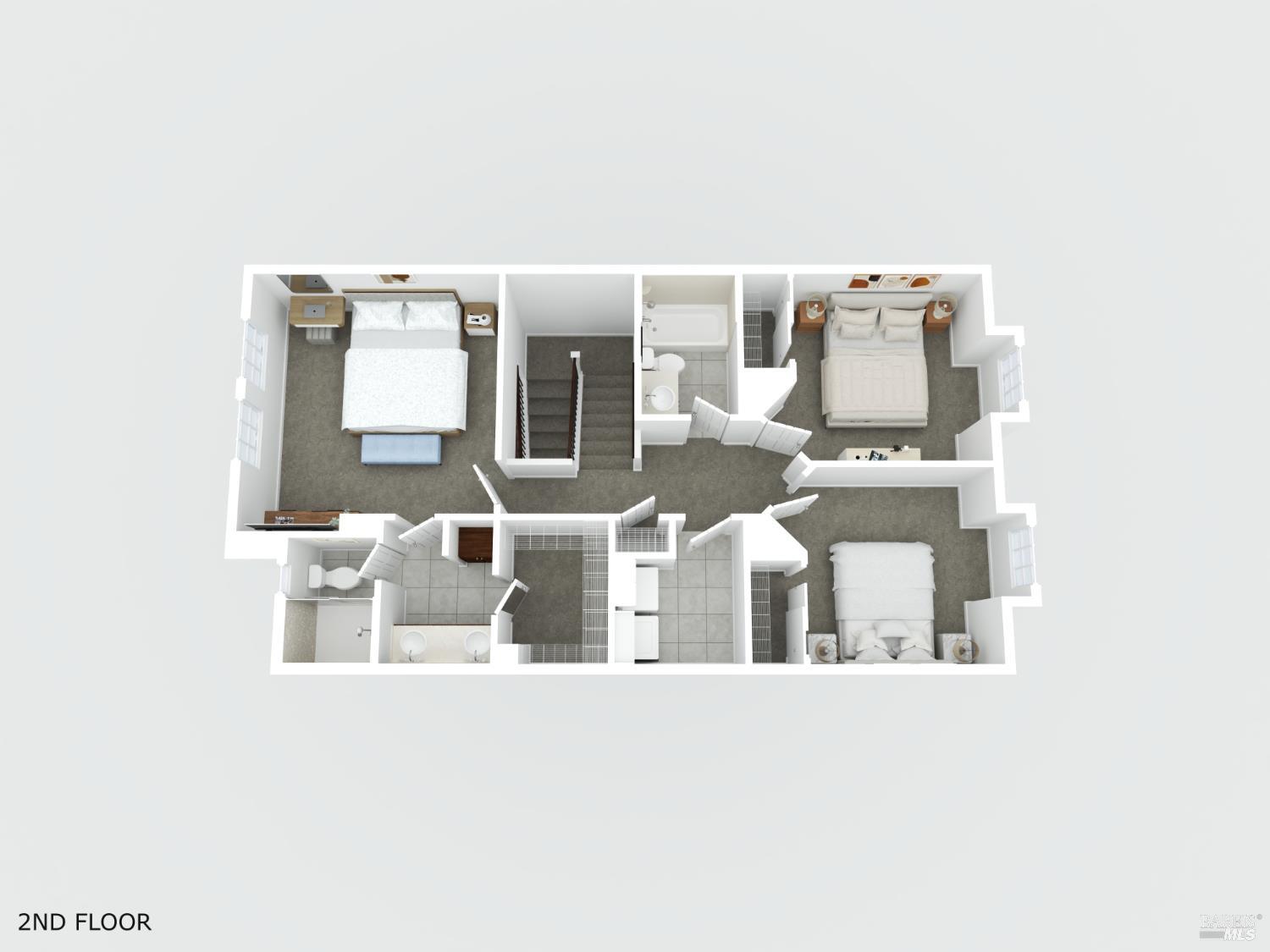 2216 Bell Flower Lane Santa Rosa, CA 95404 - Photo 63 of 66 3D Render