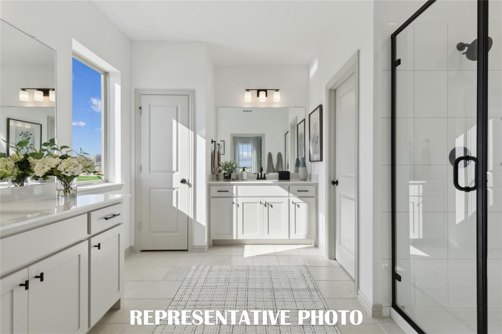 1017 Magdalena Way Midlothian, TX 76065 - Photo 12 of 18 a view of a kitchen with a refrigerator and a stove