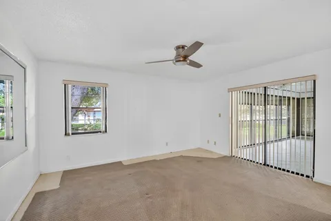 a view of a street from a balcony