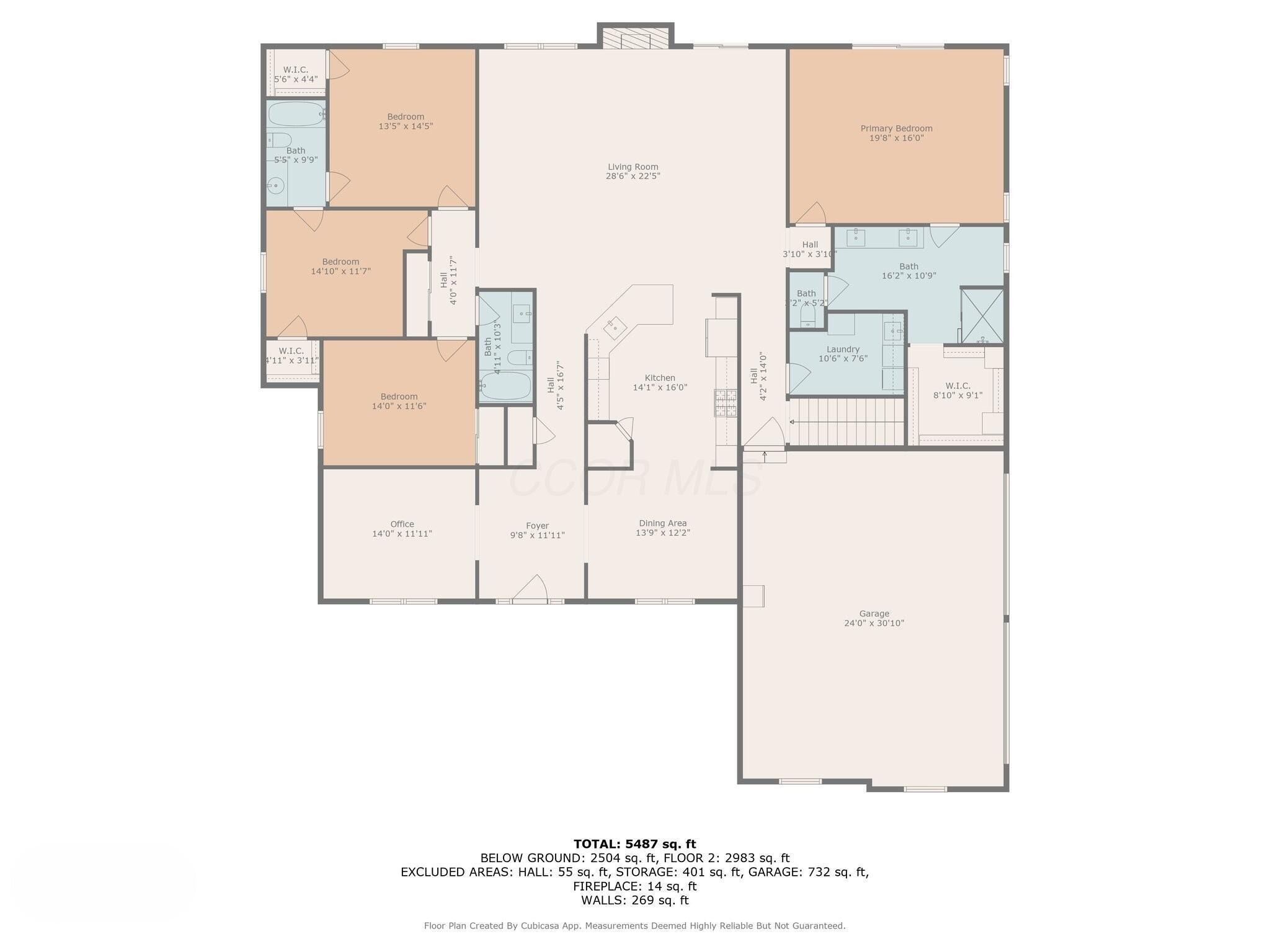 4225 Election House Road Northwest Lancaster, OH 43130 - Photo 96 of 96 Floor Plan for Main Level