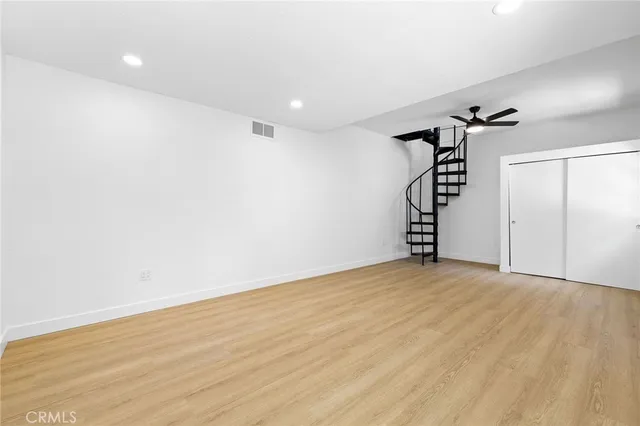 wooden floor in an empty room