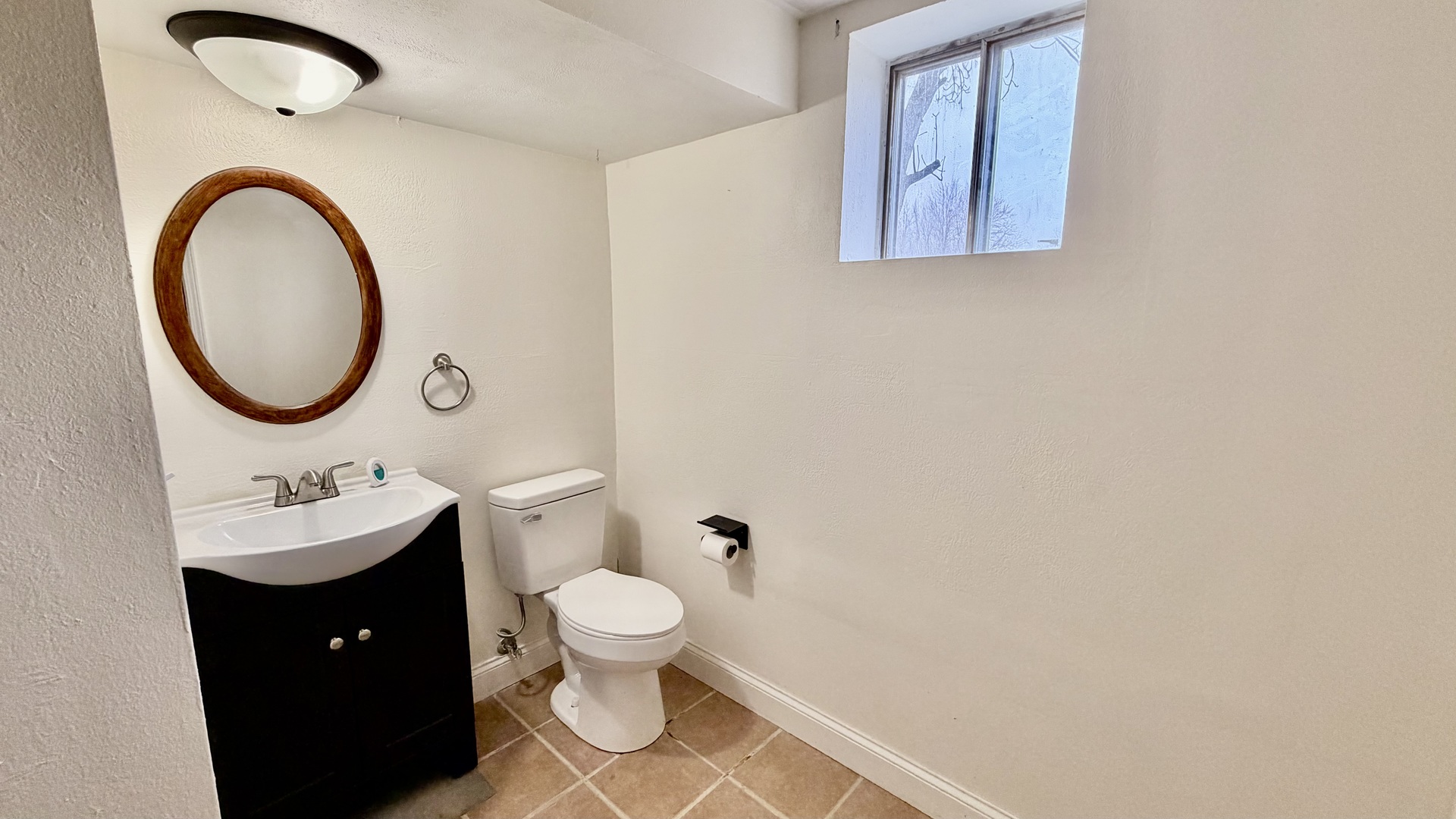 16846 East Payton Road Opdyke, IL 62872 - Photo 19 of 23 a bathroom with a toilet a sink and a mirror