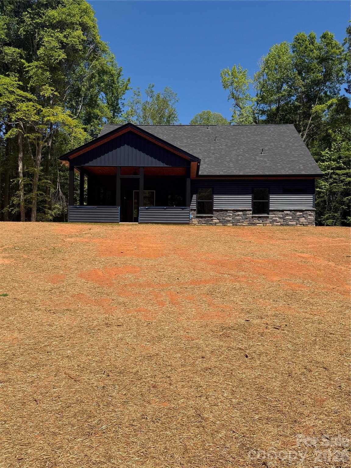 320 Blue Heron Road Salisbury, NC 28146 - Photo 14 of 22 a front view of house with yard and trees