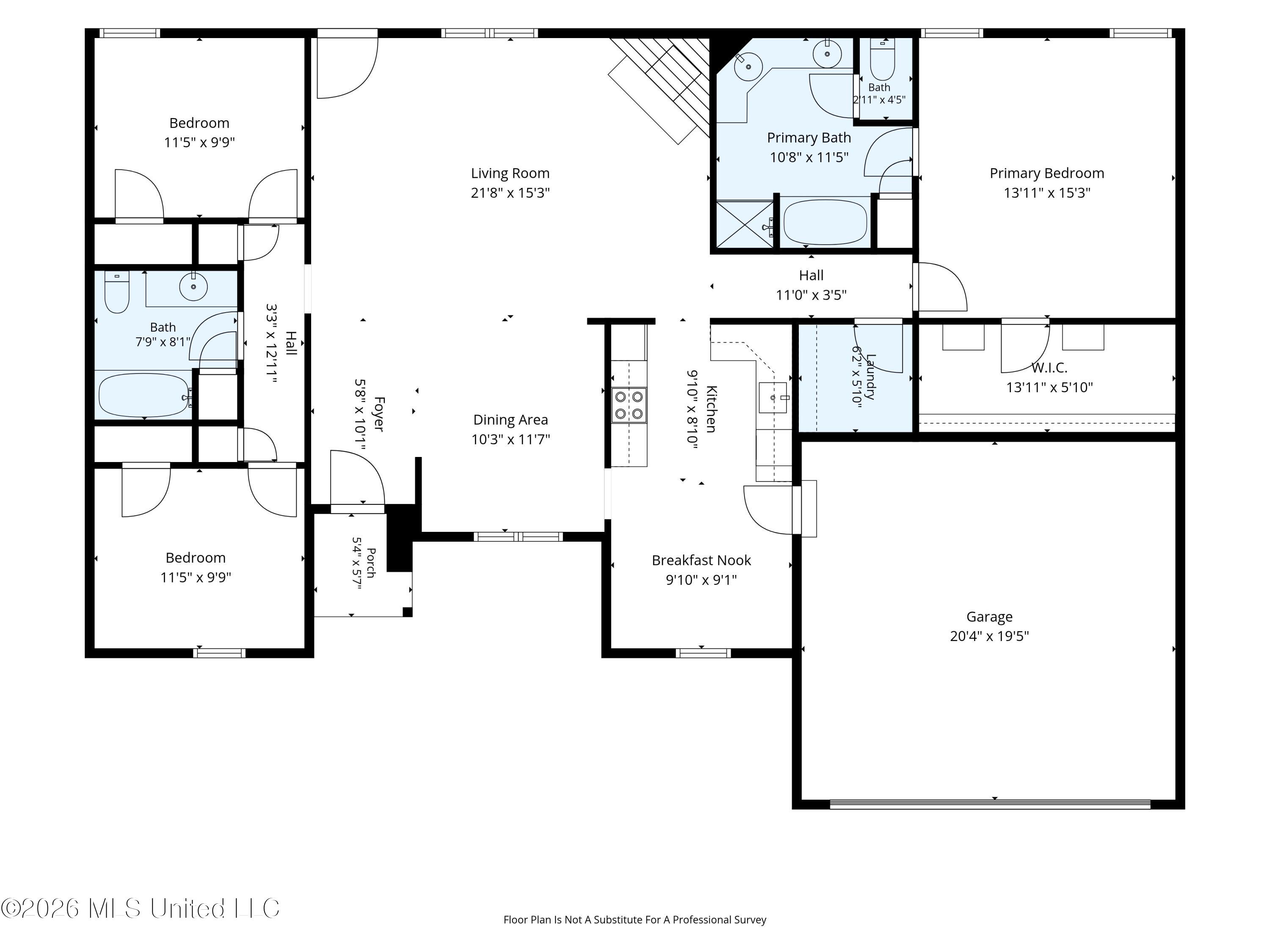 1195 Pendulum Drive Hernando, MS 38632 - Photo 38 of 38 Floor Plan