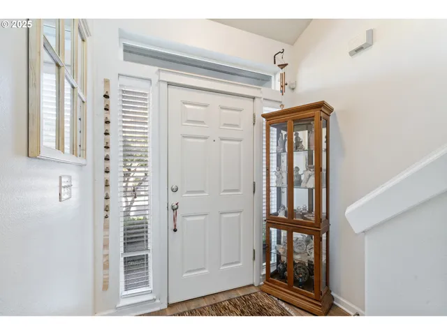 a view of a front door