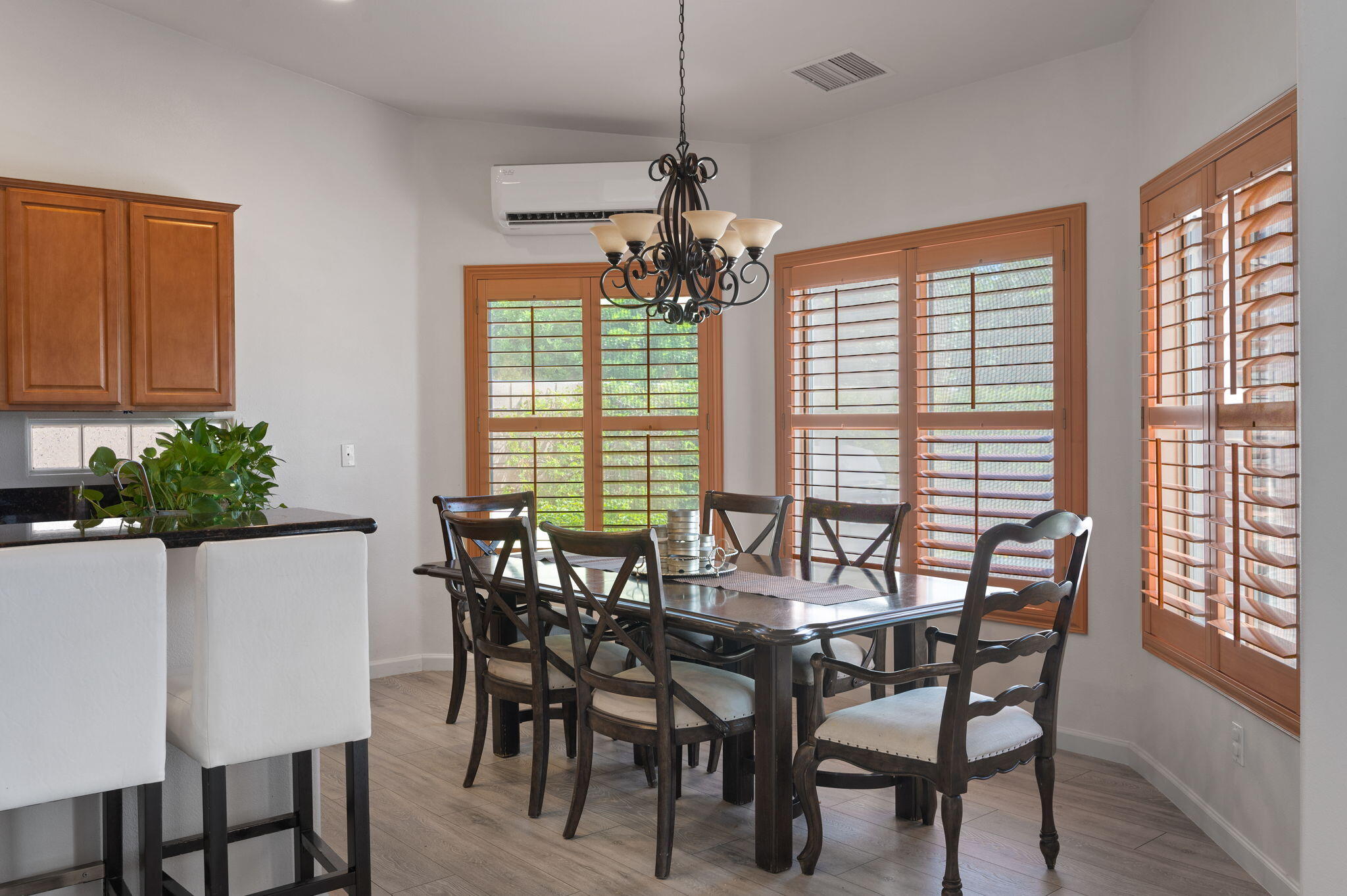 83035 Exeter Court Thermal, CA 92274 - Photo 11 of 38 a view of a dining room with furniture window and outside view