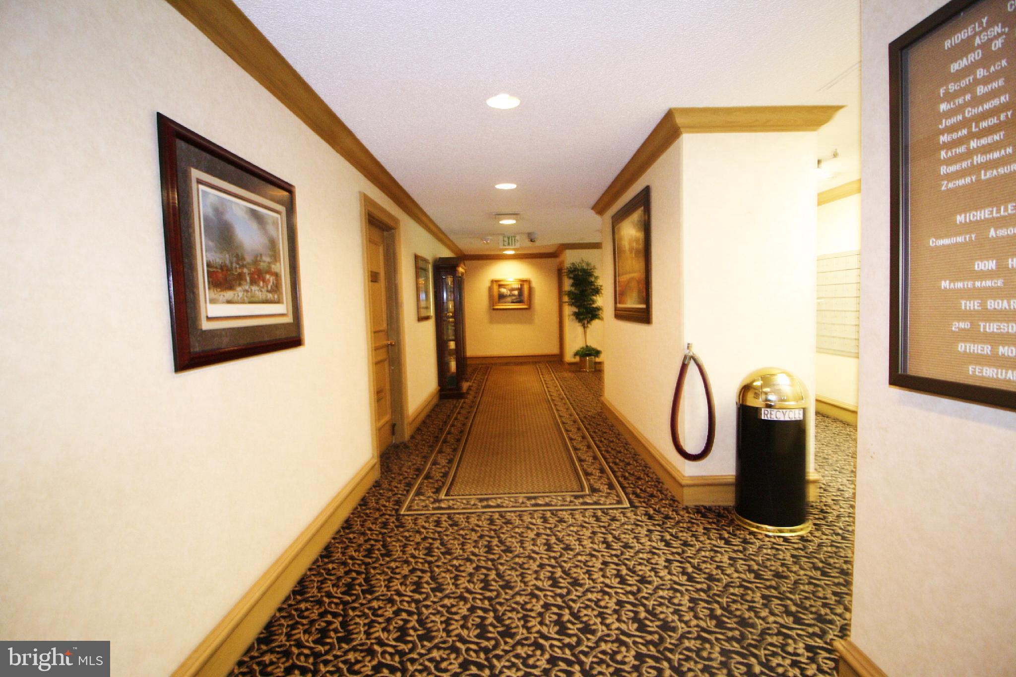 205 East Joppa Road, Unit 1603 Towson, MD 21286 - Photo 39 of 50 Side Lobby & Mail Room