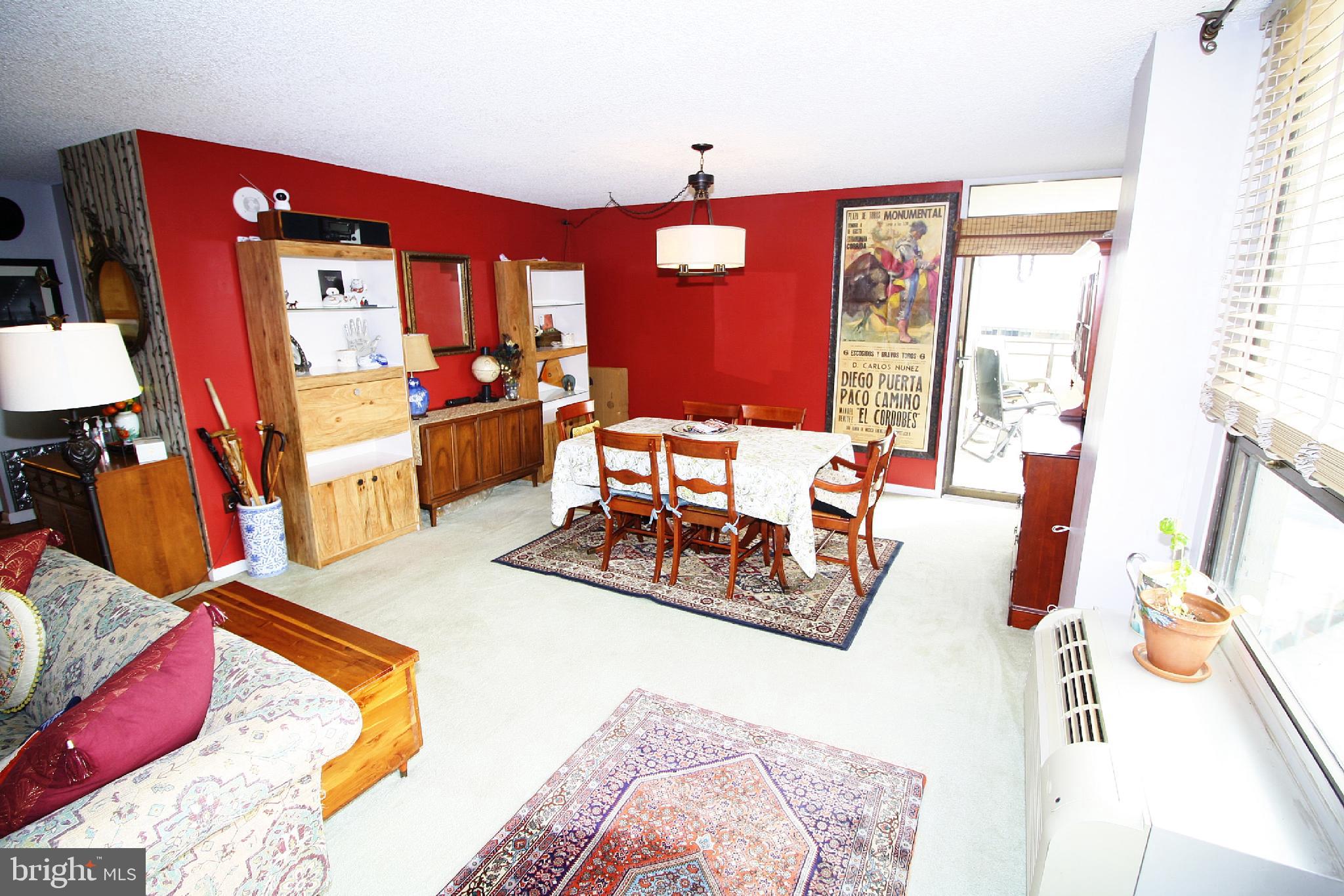 205 East Joppa Road, Unit 1603 Towson, MD 21286 - Photo 7 of 50 Dining Room with Balcony Access