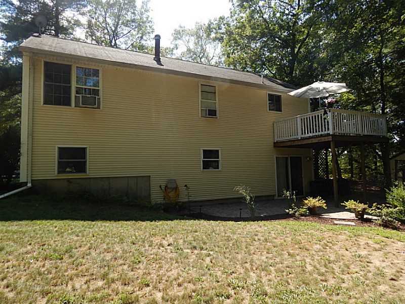 340 Devils Foot Road North Kingstown, RI 02852 - Photo 3 of 24 Exterior Back. Large rear and side yard