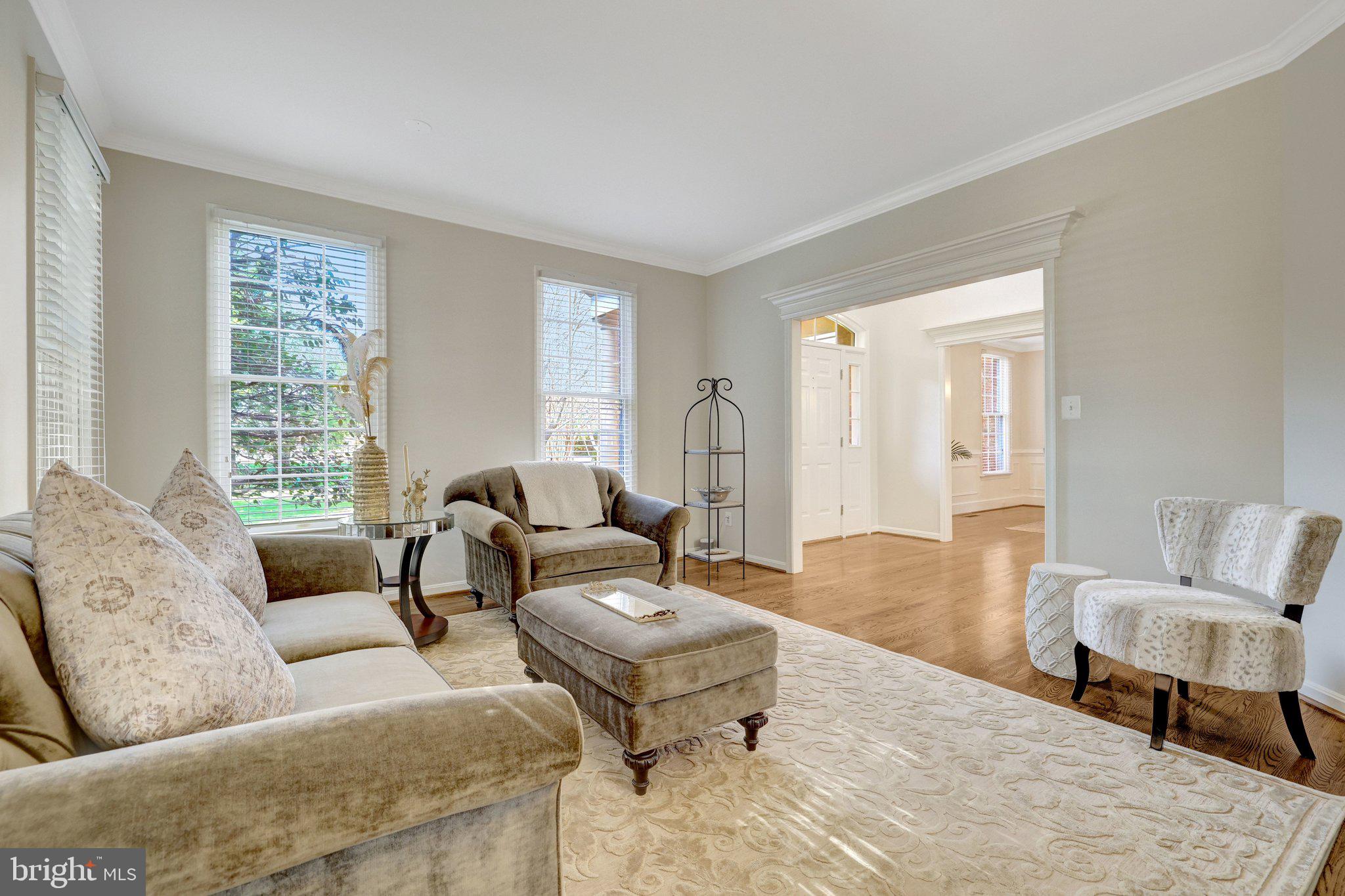 1827 Beulah Road Vienna, VA 22182 - Photo 14 of 91 a living room with furniture and a large window
