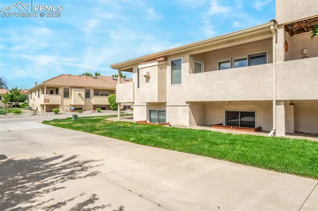 a view of a lake with a mountain
