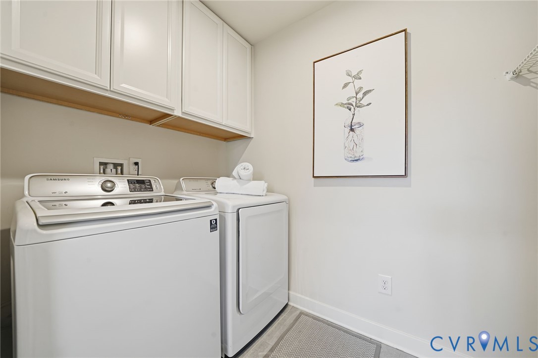 4730 Hepler Ridge Way Glen Allen, VA 23059 - Photo 29 of 39 a utility room with dryer and washer