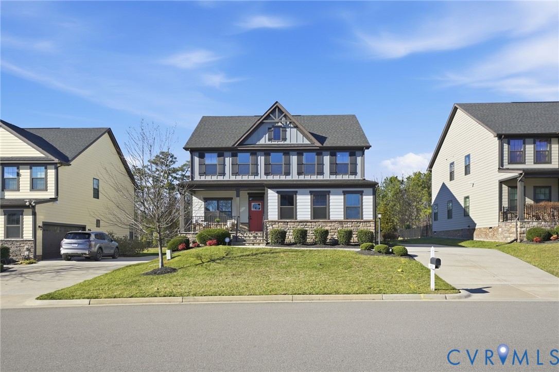 4730 Hepler Ridge Way Glen Allen, VA 23059 - Photo 36 of 39 a front view of a house with a yard